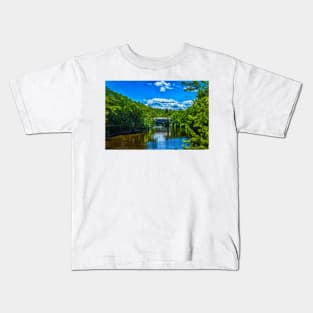 Henniker Covered Bridge Kids T-Shirt